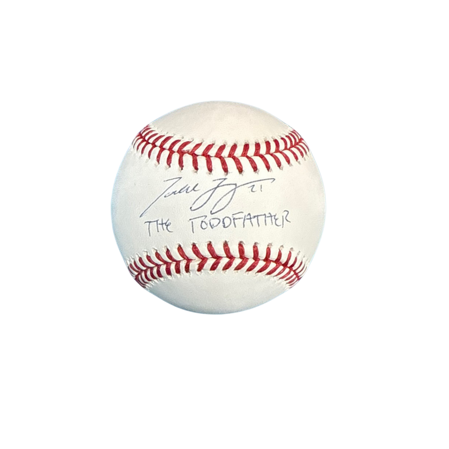 Todd Frazier Autographed "The Toddfather" Baseball