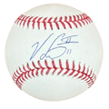 Victor Scott Autographed Baseball