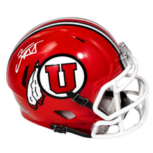 Zack Moss Autographed Utah Utes Red Mini Helmet