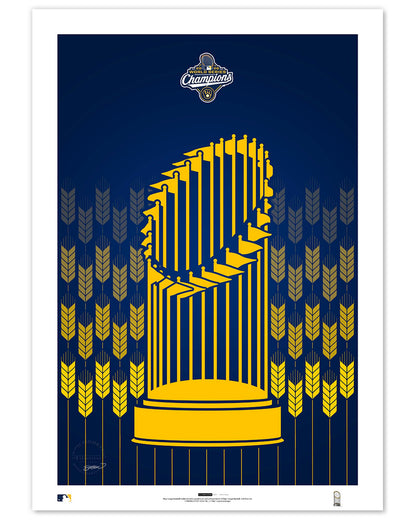 Minimalist World Series 2026 Art Print