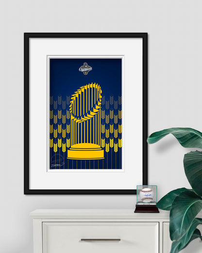 Minimalist World Series 2026 Art Print
