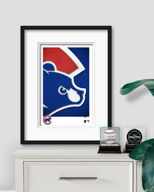 Minimalist Logo - Chicago Cubs Print