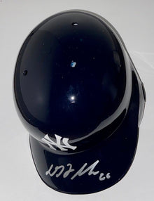 DJ LeMahieu Autographed Yankees Helmet