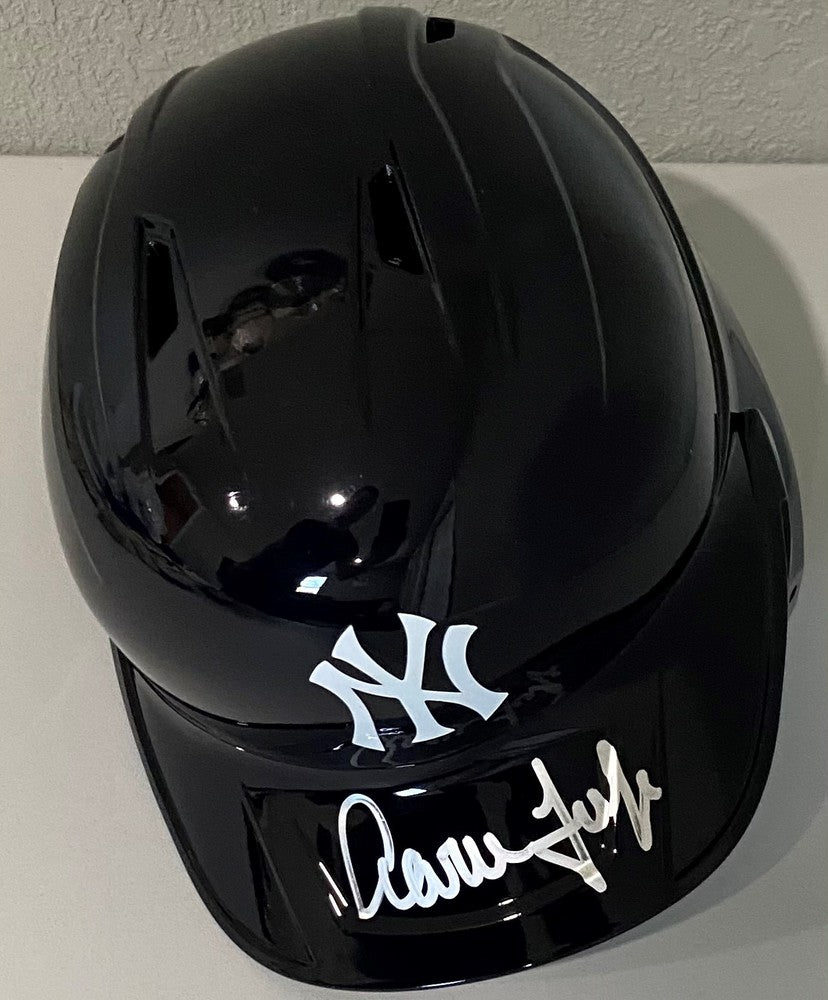 Aaron Judge Autographed Yankees Batting Helmet