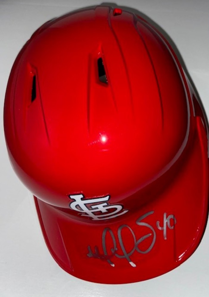 Willson Contreras Autographed Cardinals Helmet