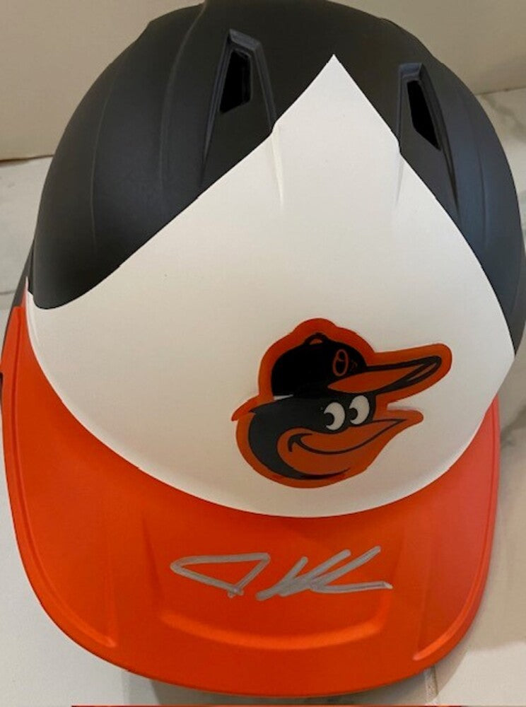Adley Rutschman Autographed Orioles Helmet