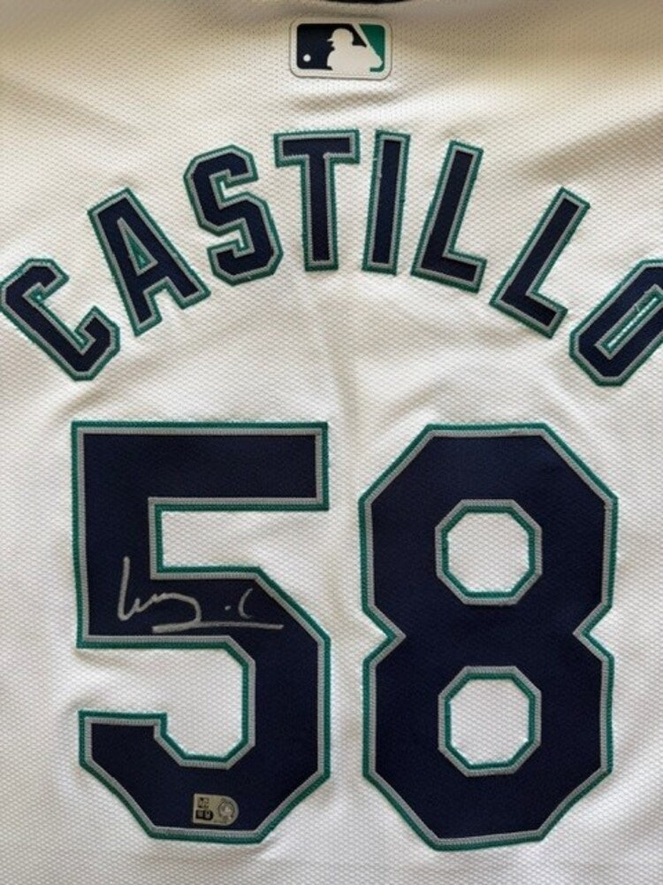 Luis Castillo Autographed Mariners Authentic Jersey