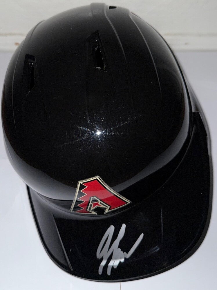 Jordan Lawlar Autographed Diamondbacks Helmet