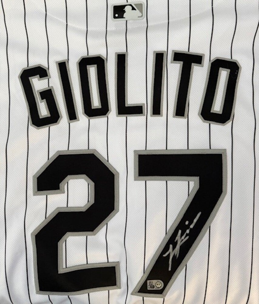 Lucas Giolito Autographed White Sox Authentic Jersey