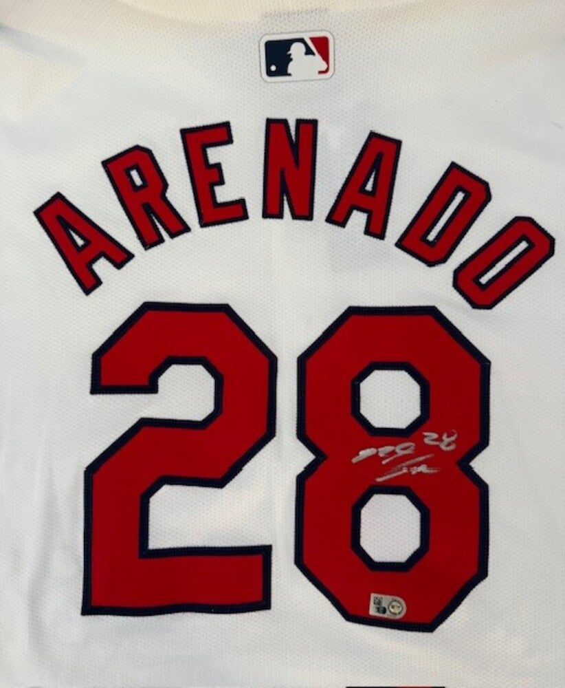 Nolan Arenado Autographed Cardinals Authentic Jersey