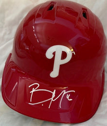 Brandon Marsh Autographed Phillies Helmet