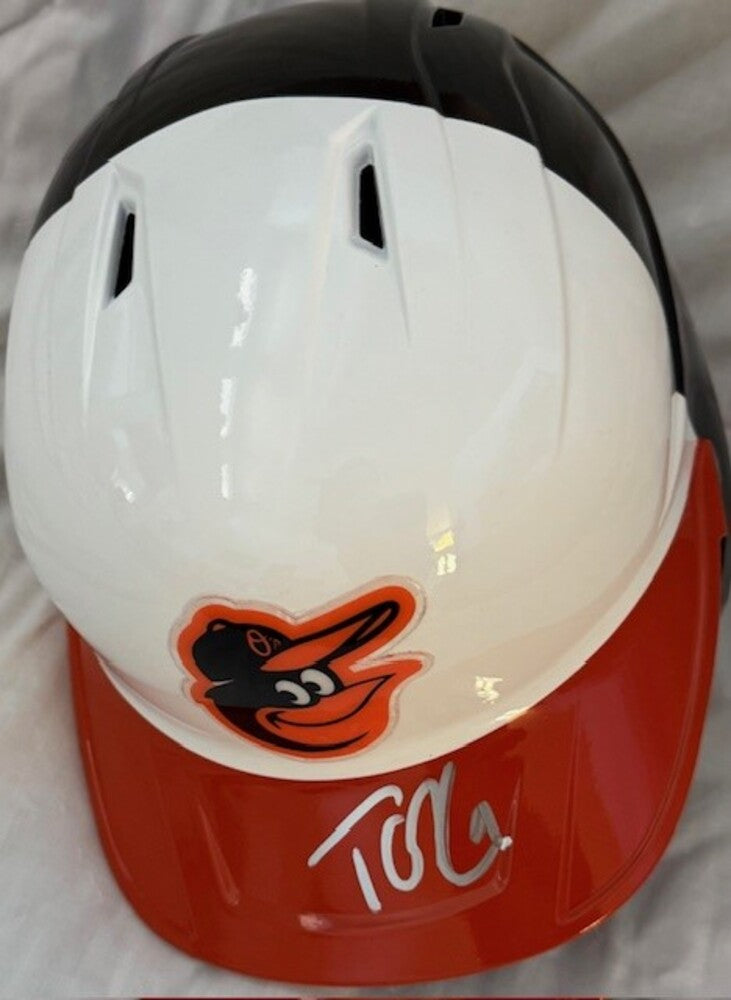 Tyler O'Neill Autographed Orioles Helmet