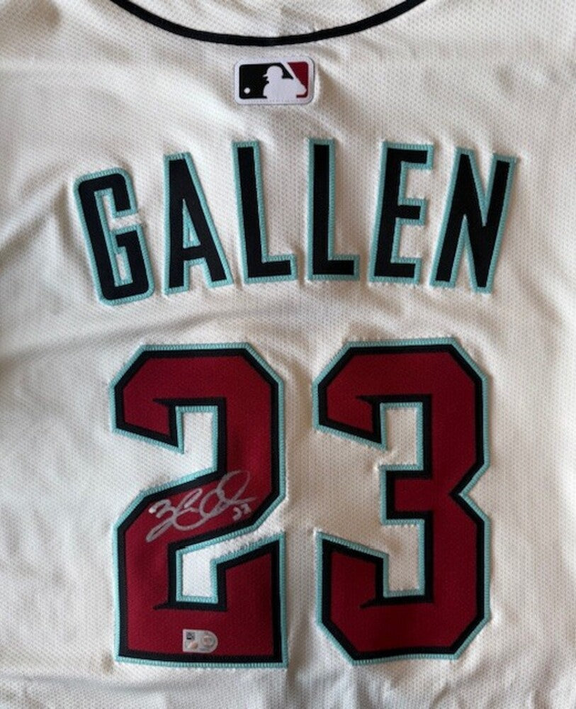 Zac Gallen Autographed Diamondbacks Authentic Jersey