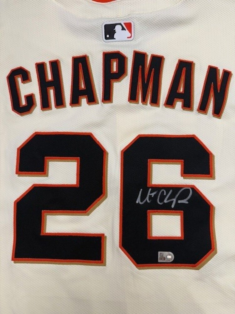 Matt Chapman Autographed Giants Authentic Jersey