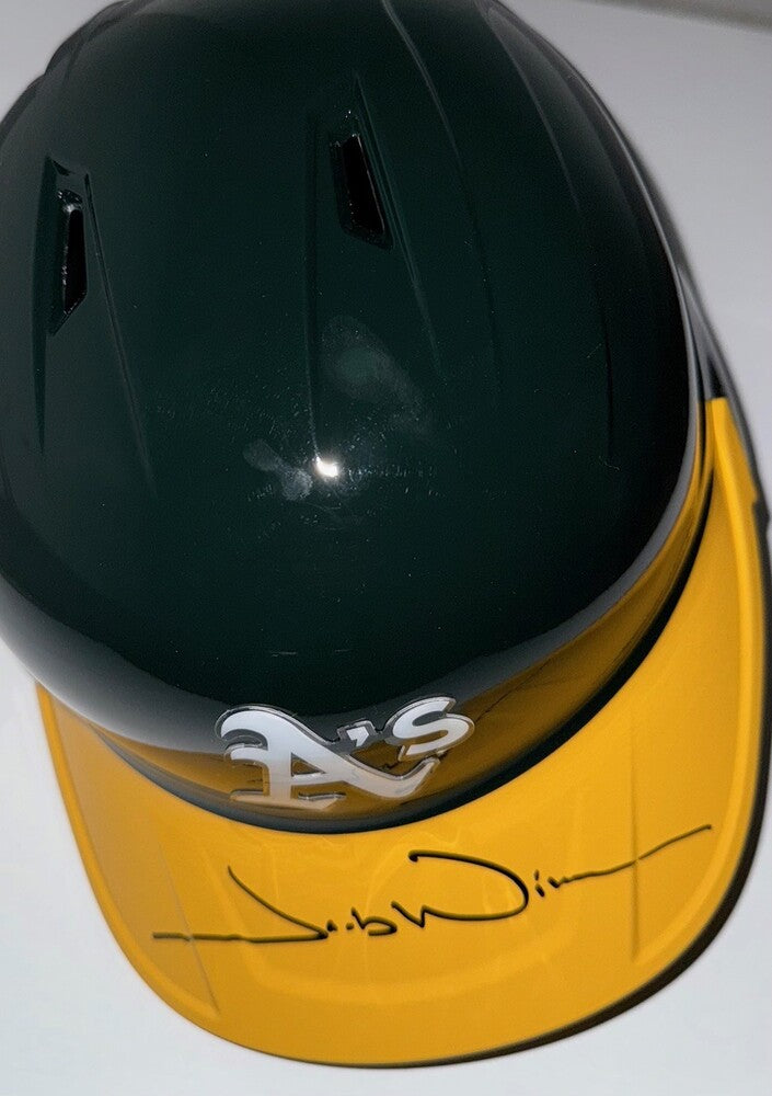 Jacob Wilson Autographed Athletics Batting Helmet