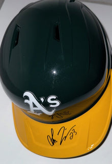 Shea Langeliers Autographed Athletics Batting Helmet