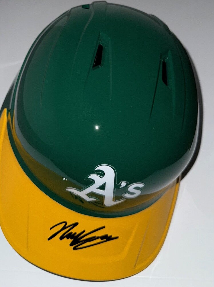 Nick Kurtz Autographed Athletics Batting Helmet