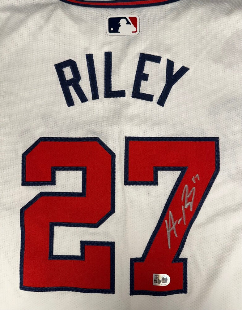 Austin Riley Autographed Braves Authentic Jersey