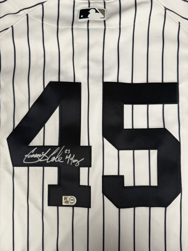 Gerrit Cole Autographed "23 Cy Young" Yankees Authentic Jersey