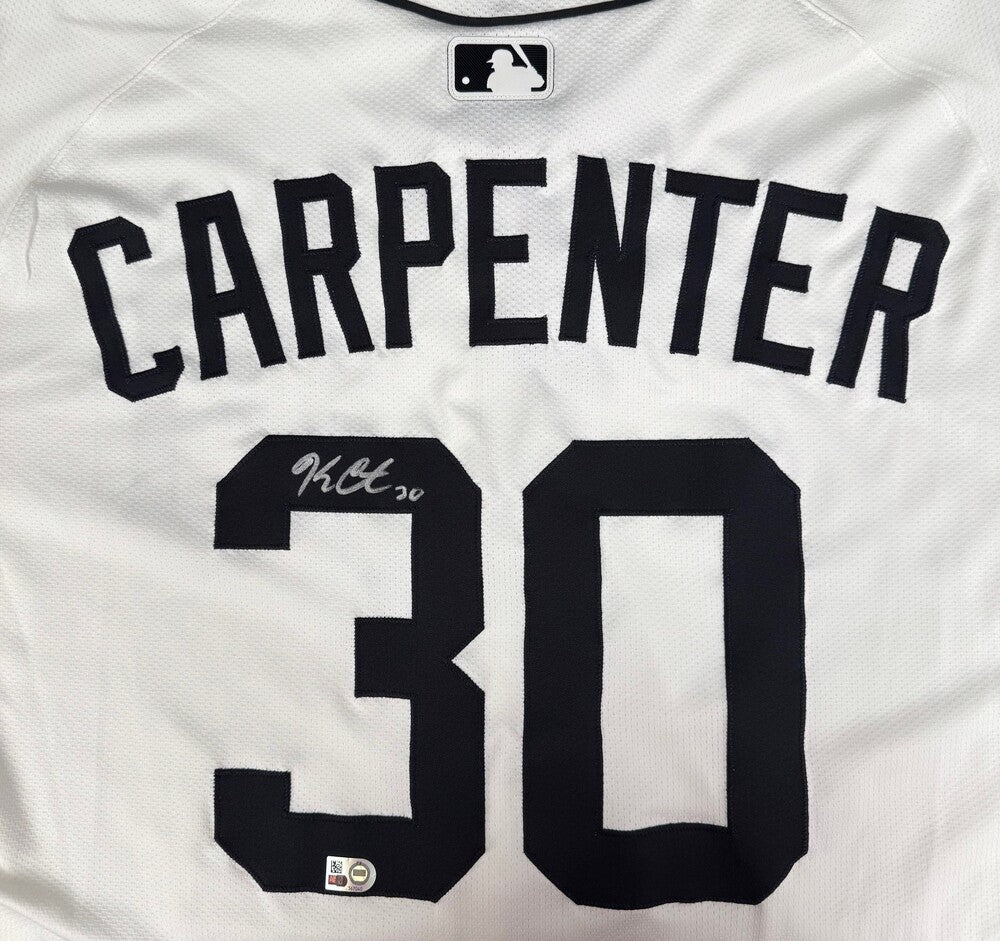 Kerry Carpenter Autographed Tigers Authentic Jersey