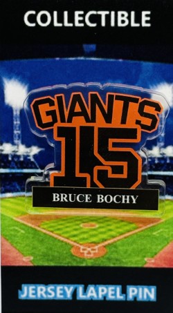 San Francisco Giants Bruce Bochy Lapel Pin