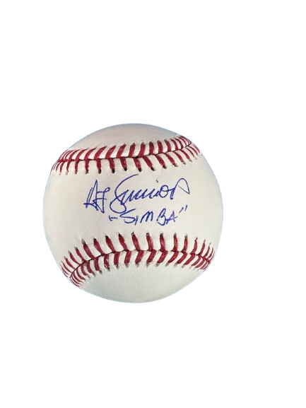 Ted Simmons Autographed "Simba" Baseball