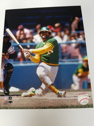 UNSIGNED Reggie Jackson (batting) 8x10 Photo