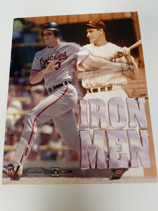 UNSIGNED Cal Ripken (iron men) 8x10 Photo