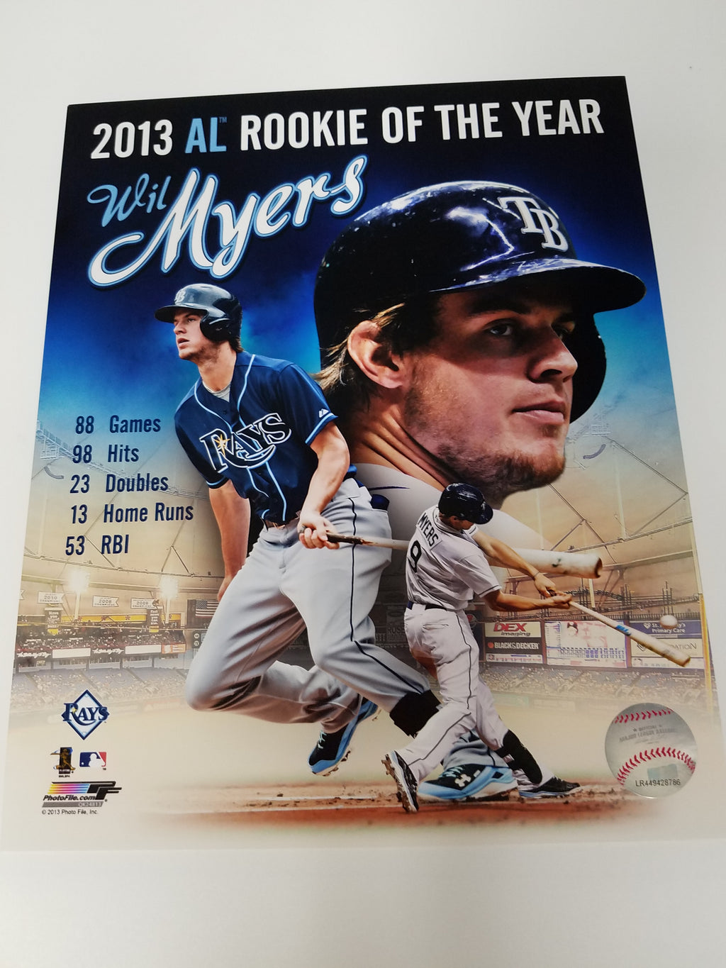 UNSIGNED Wil Myers (stats) 8x10
