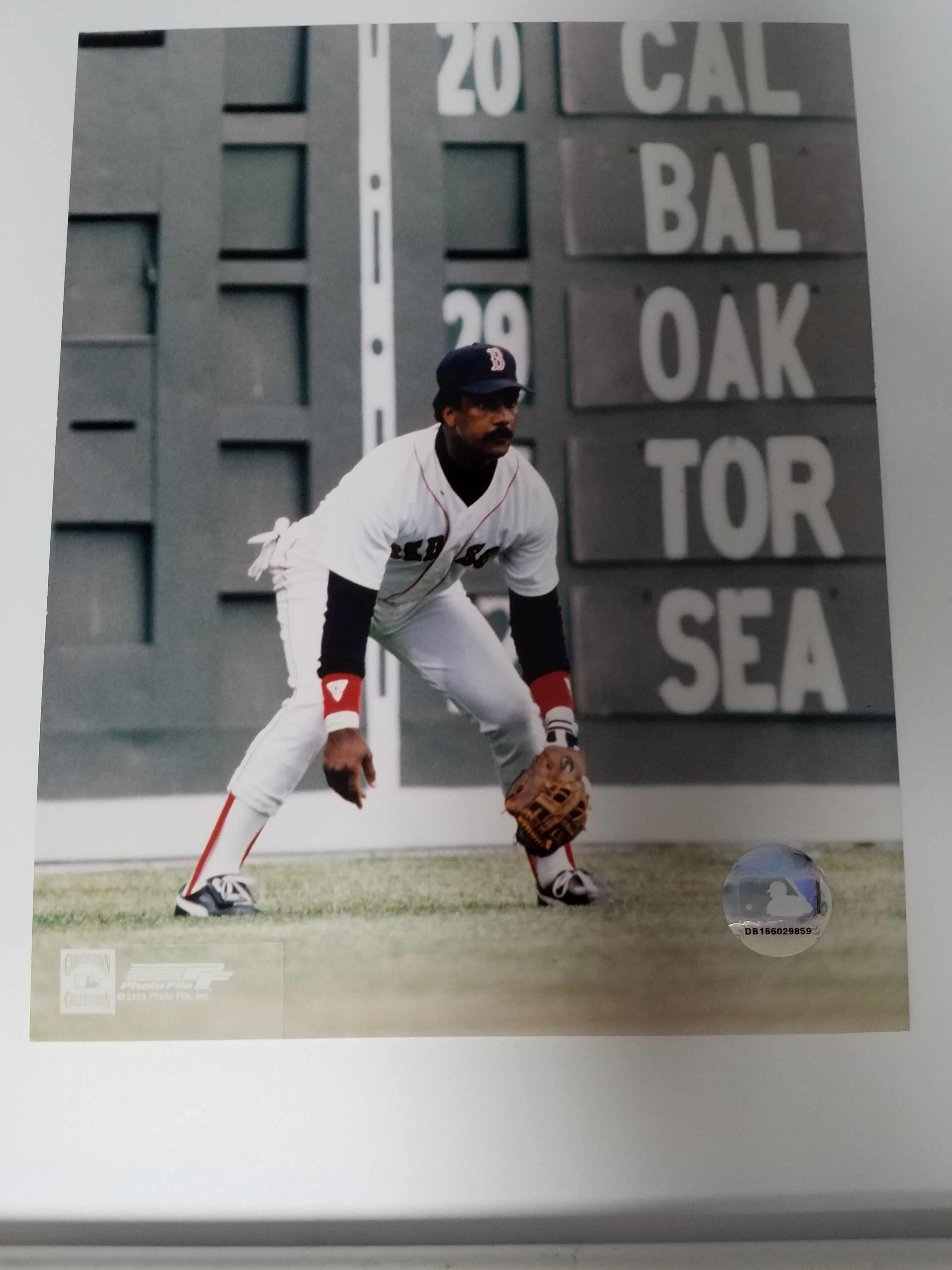 UNSIGNED Jim Rice 8x10 Photo (fielding) – Legends Memorabilia Collection