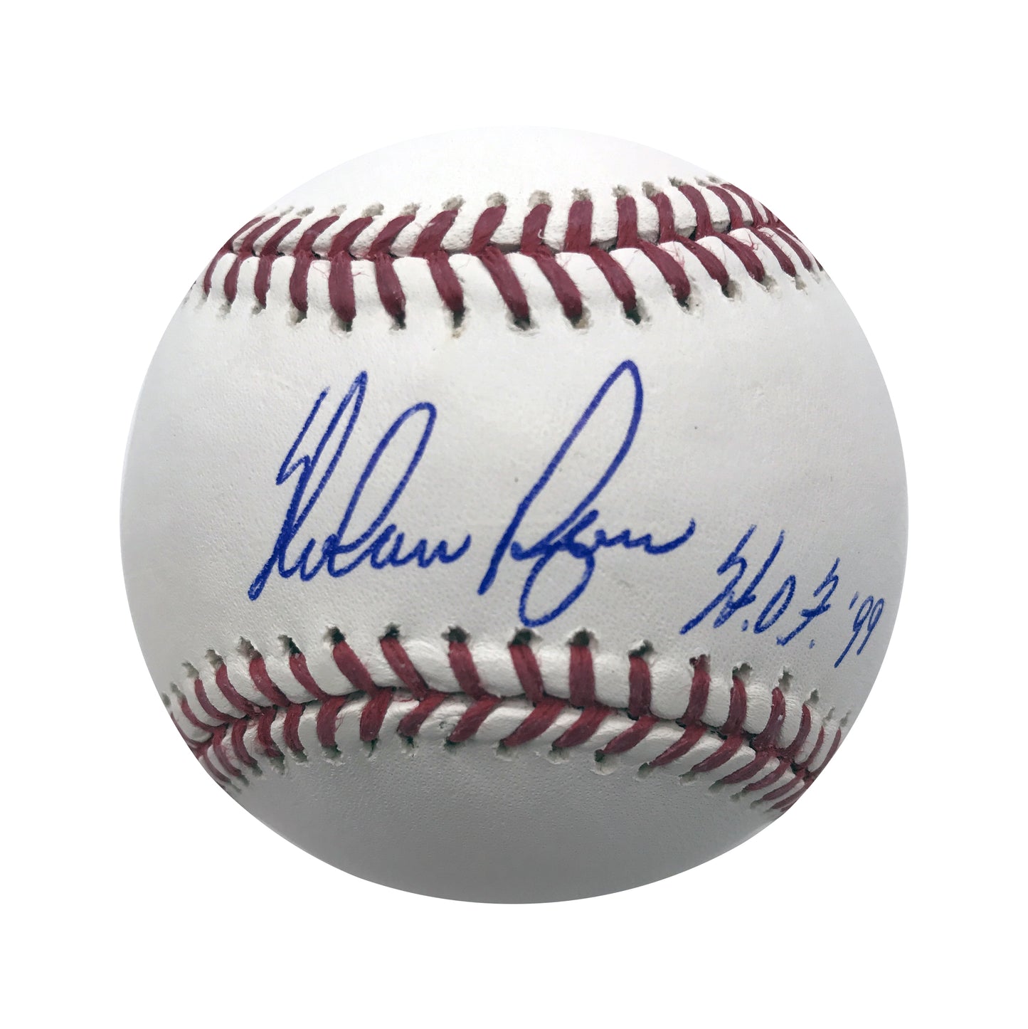 Nolan Ryan Autographed "HOF 99" Baseball