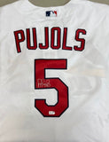 Albert Pujols Autographed Authentic Cardinals Jersey