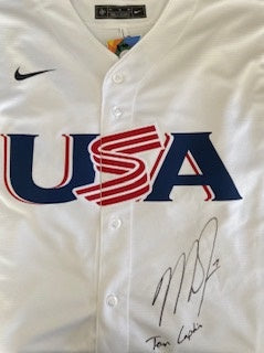 Mike Trout Autographed Jersey