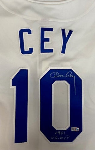 Ron Cey Autographed "1981 WS MVP" Mitchell & Ness Dodgers Jersey
