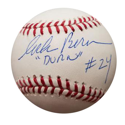 Corbin Bernsen "Dorn #24" Autographed Baseball