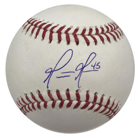 Matt Moore Autographed Baseball