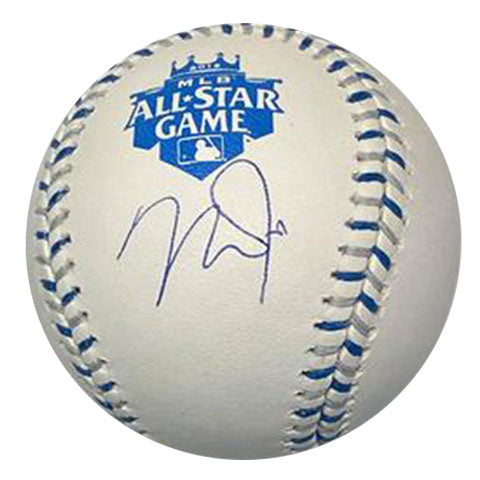 Mike Trout Autographed 2012 ASG Logo Baseball