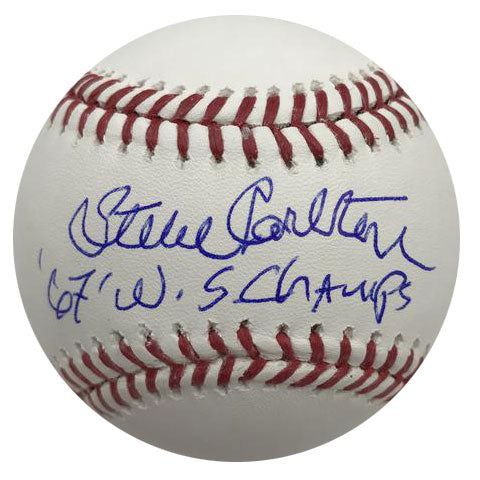 Steve Carlton Autograph Signed Phillies 16x20 Photo Black 