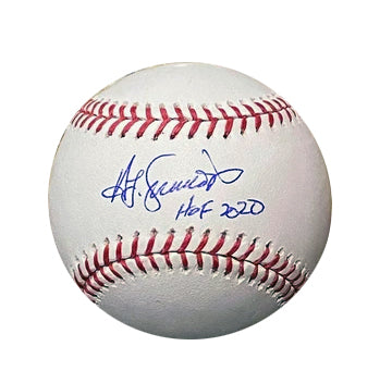 Ted Simmons Autographed HOF Logo Baseball