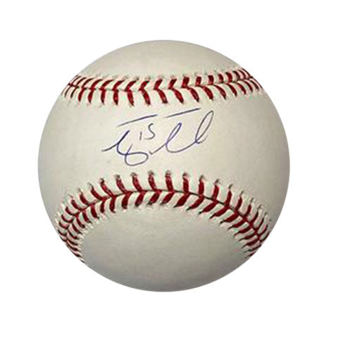 Tim Tebow Autographed Baseball - Beckett Auth