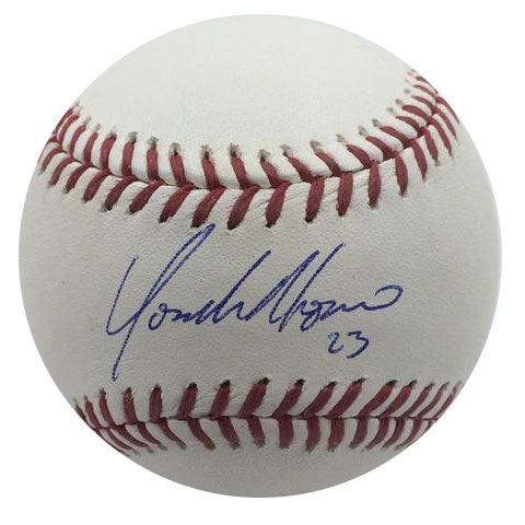 Yonder Alonso Autographed Baseball