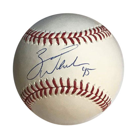 Zack Wheeler Autographed Baseball