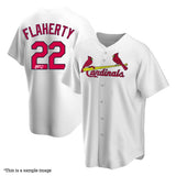 Jack Flaherty Autographed White St. Louis Cardinals Replica Jersey