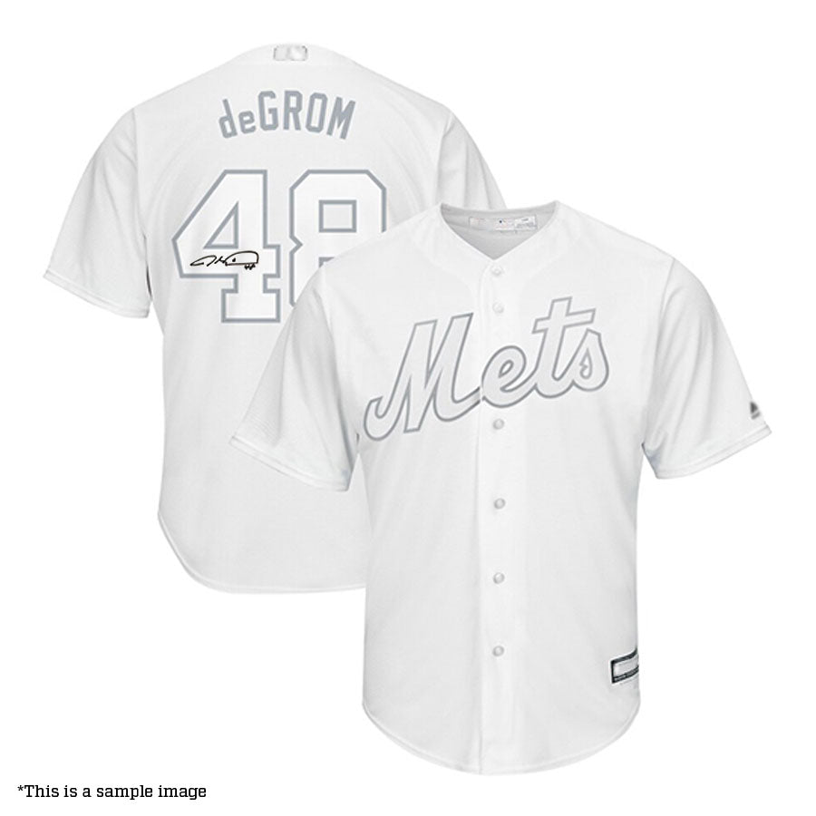 signed degrom jersey
