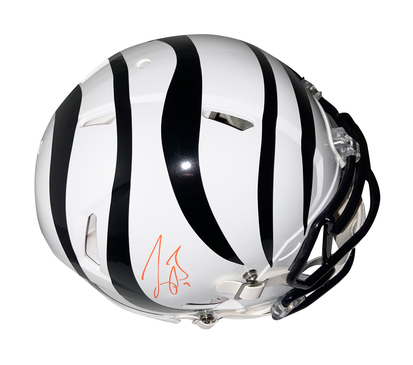 Joe Burrow Autographed Bengals Alternate White Authentic Speed Football Helmet
