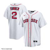 Justin Turner Autographed Authentic Red Sox Jersey