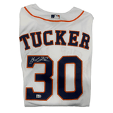 Kyle Tucker Autographed White Astros Authentic Jersey