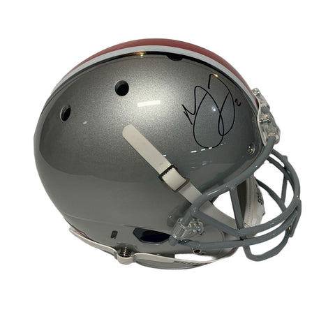 Marshon Lattimore Autographed Ohio State Full Size Helmet - Beckett