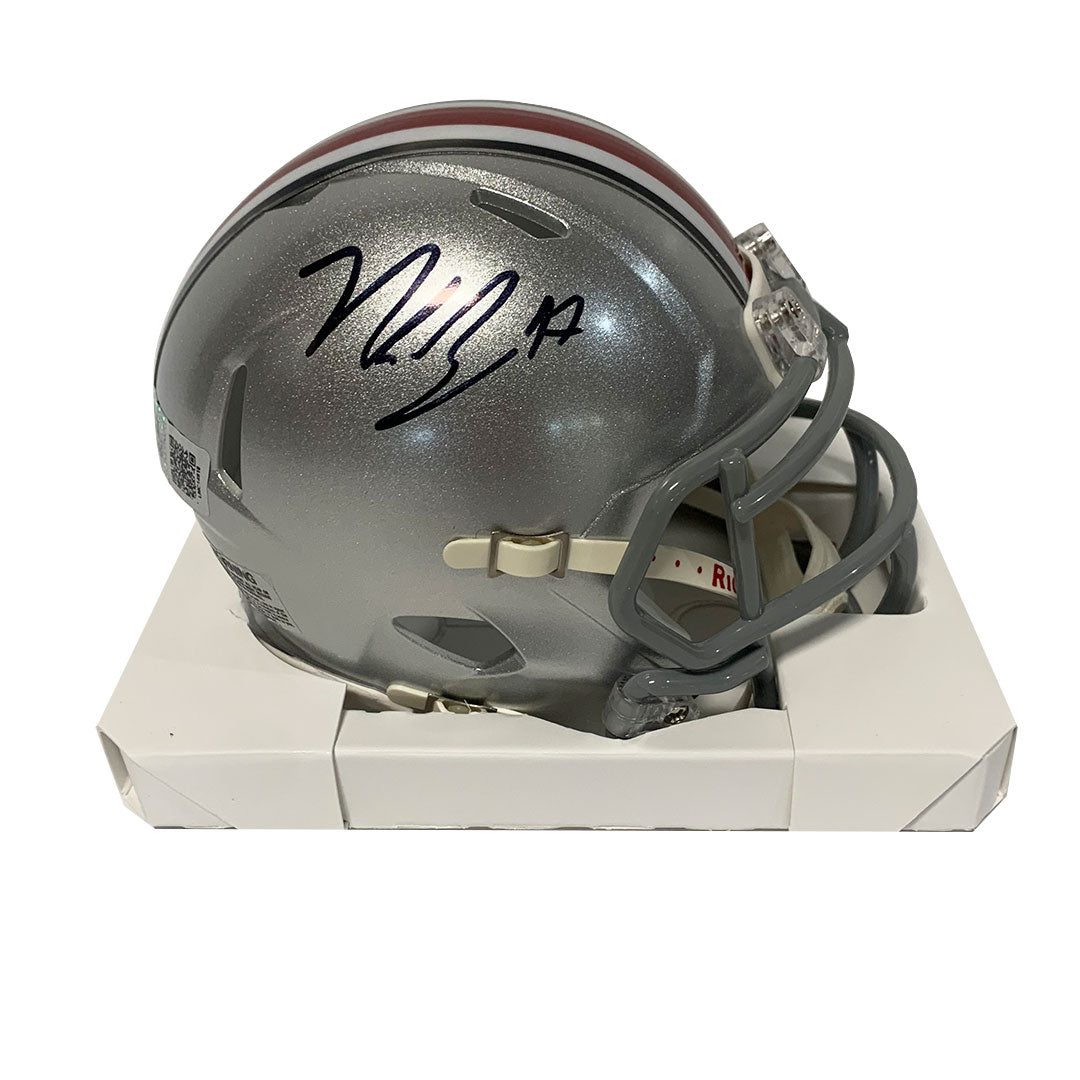 Nick bosa hot sale autographed helmet