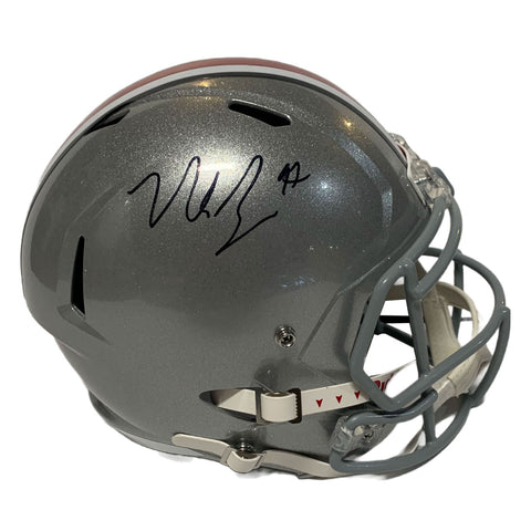 Nick Bosa Autographed Ohio State Full Size Replica Helmet